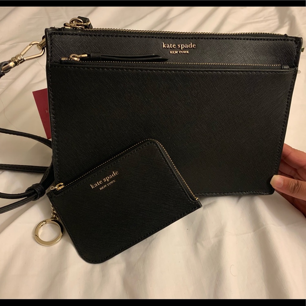Kate spade crossbody with zip cardholder